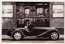 The prototyp Type 55 Roadster Jean Bugatti in 1931.